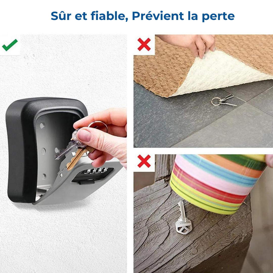 Boîte à Clés en Métal Impénétrable