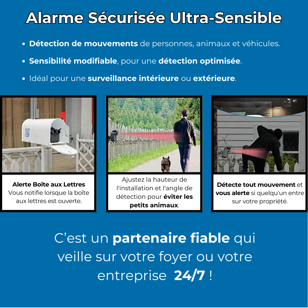 Alarme Ultra-Sécurisée Performante